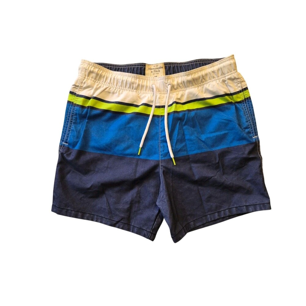 Abercrombie & Fitch M Swimming Trunks Mesh Liner Summer Beach Vacation